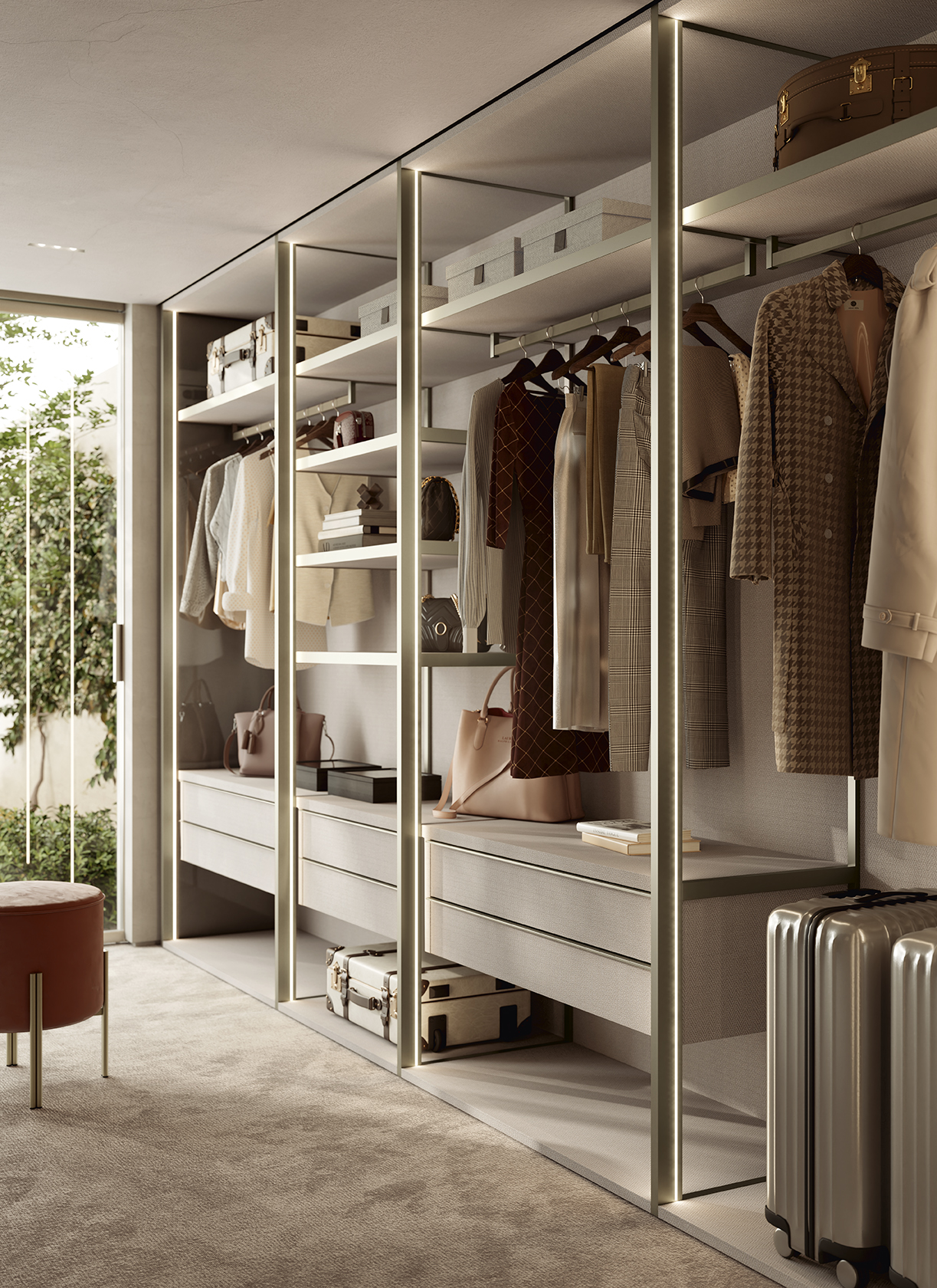 eurocasa-telaio-walk-in-wardrobe-detail Liberty