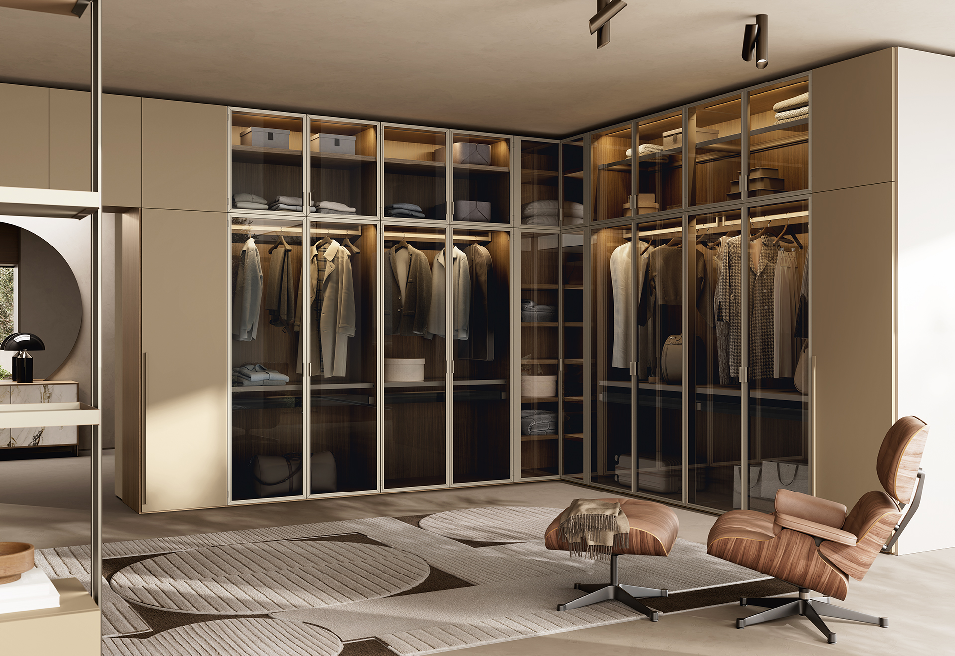 Eurocasa Profile Reflex Hinged Wardrobe4