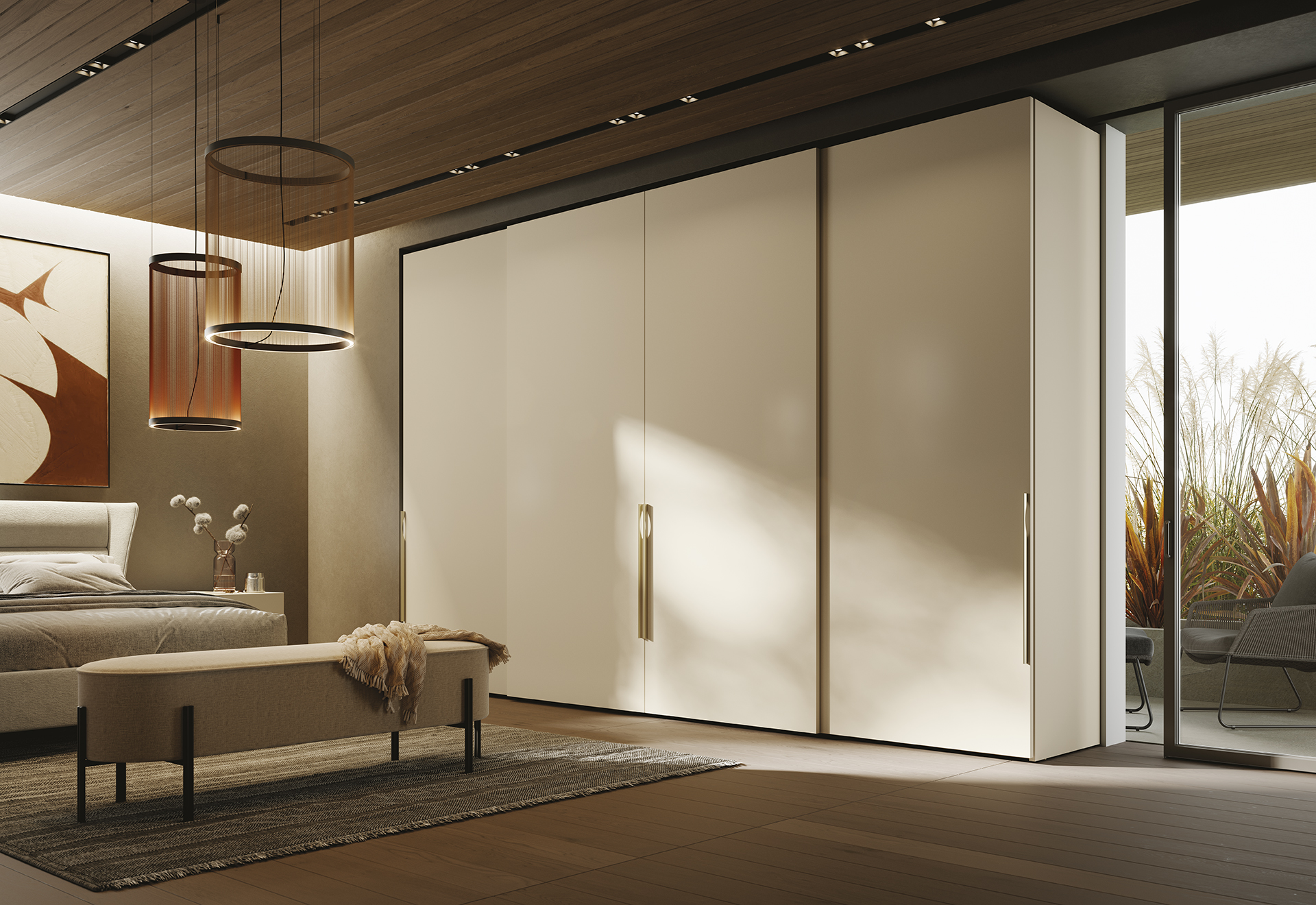 Eurocasa Profile Reflex Hinged Wardrobe5