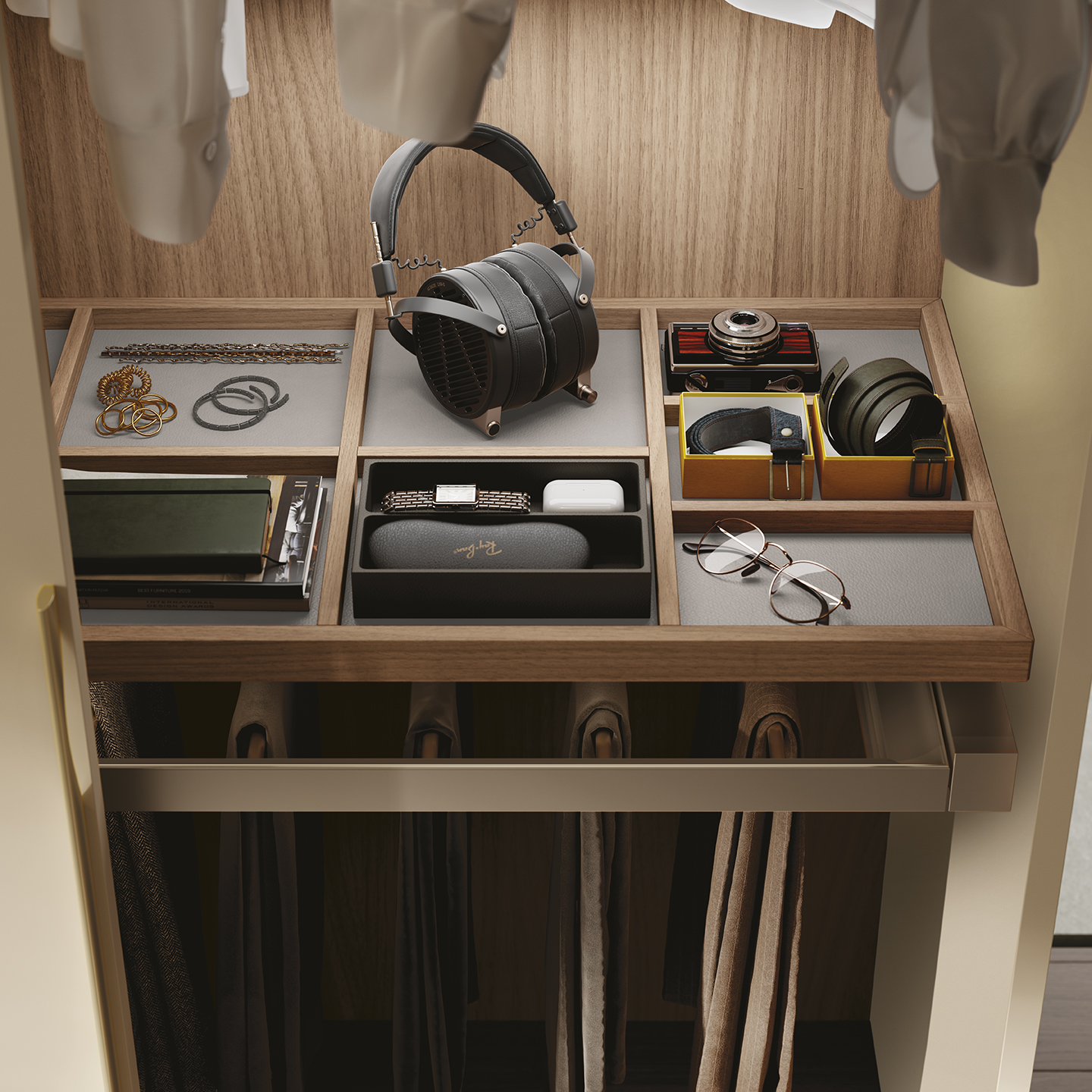 Eurocasa Profile Reflex Hinged Wardrobe4