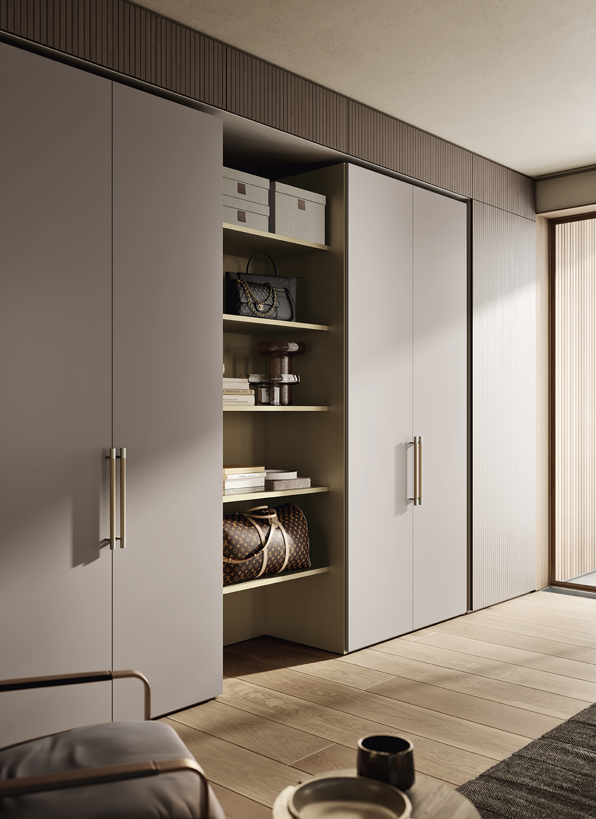 Eurocasa Ninfea Water Lily Hinged Wardrobe3 Eurocasa Profile Reflex Hinged Wardrobe5