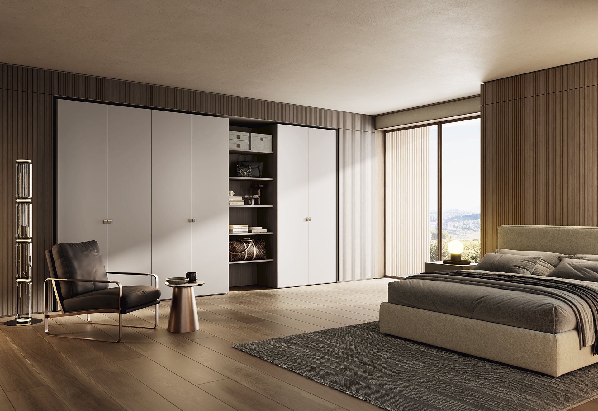 Eurocasa Ninfea Water Lily Hinged Wardrobe5 Eurocasa Profile Reflex Hinged Wardrobe4