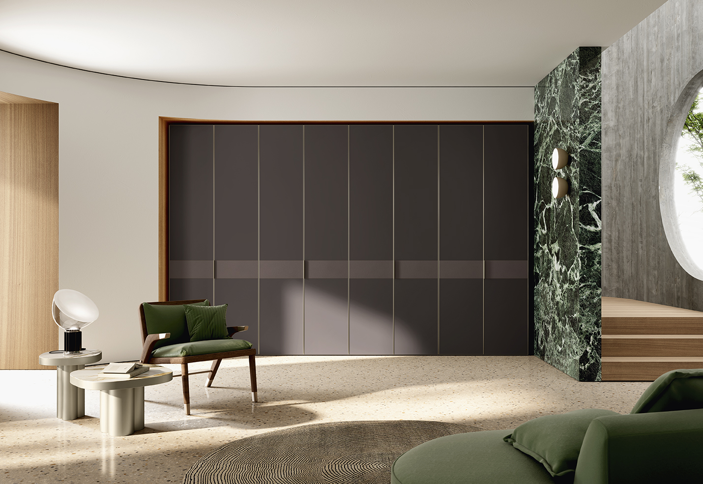 Profile Block Hinged Wardrobe