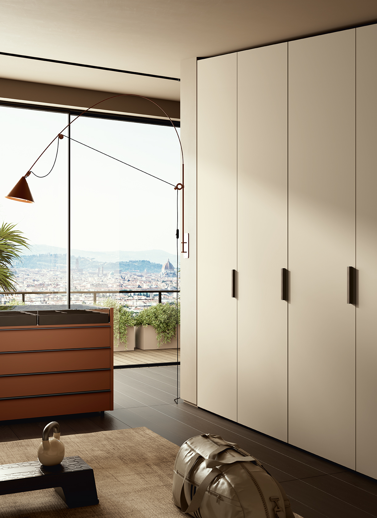 Eurocasa Profile Reflex Hinged Wardrobe3