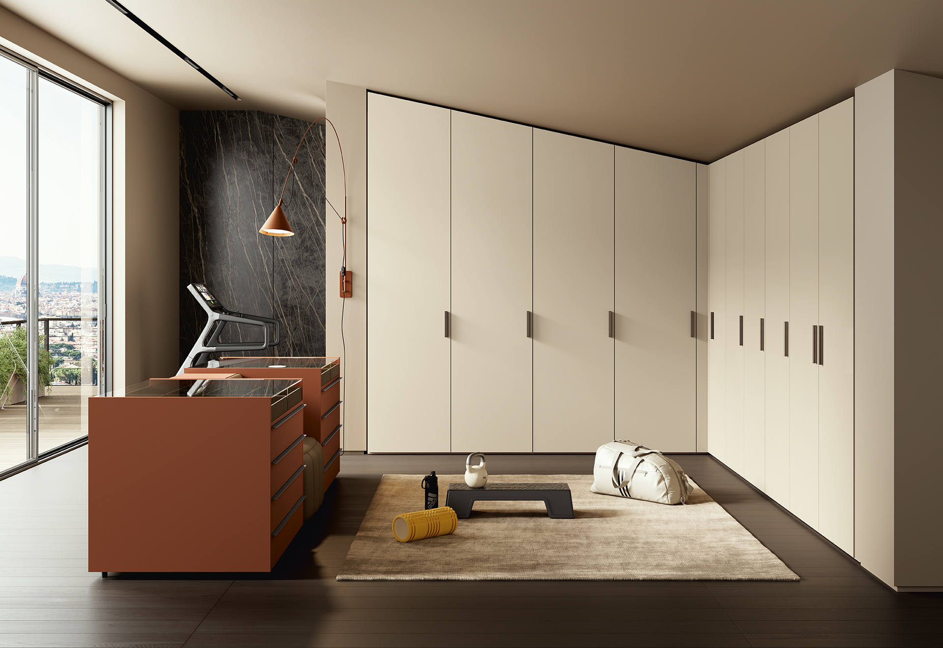 Eurocasa Profile Reflex Hinged Wardrobe3