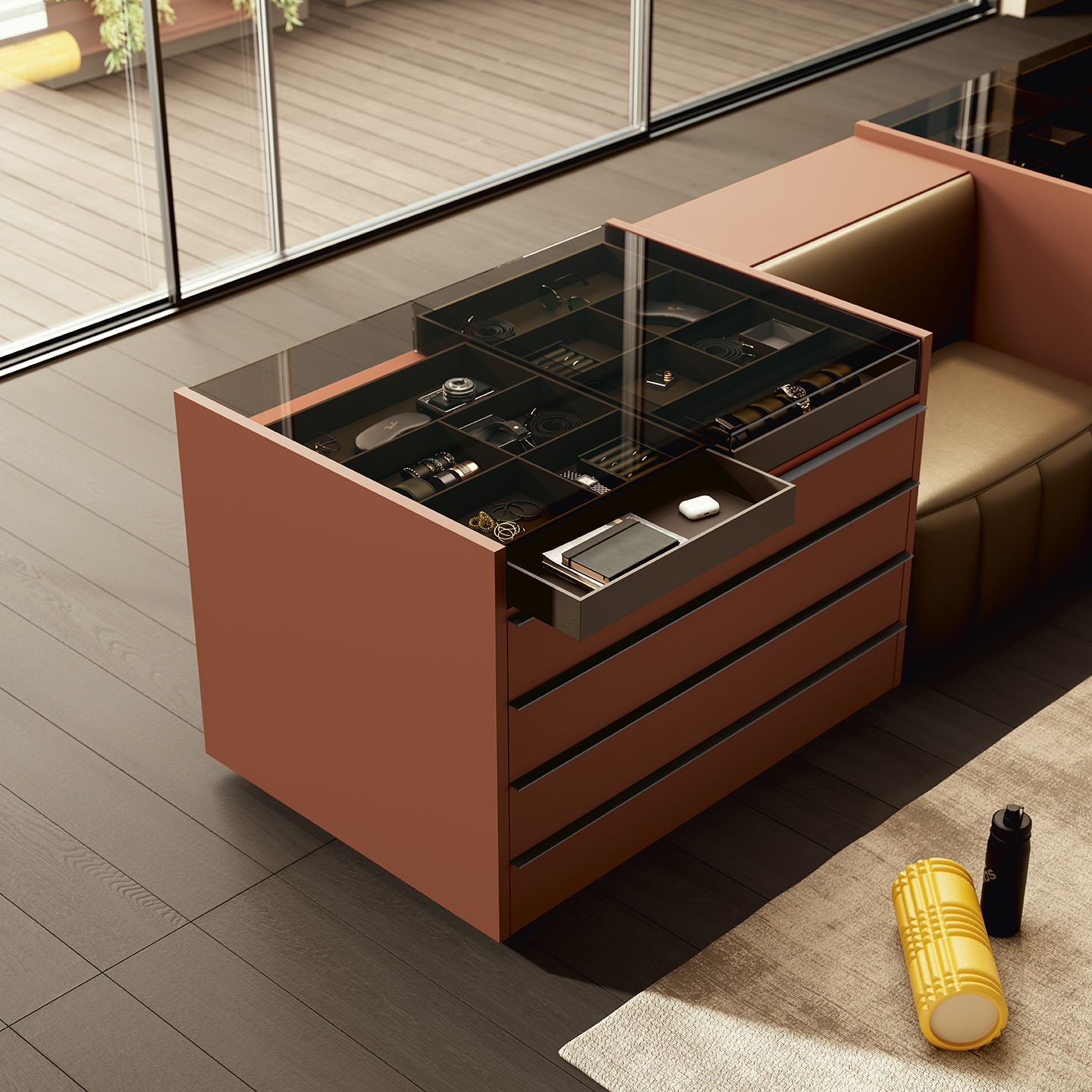 Eurocasa Profile Reflex Hinged Wardrobe5