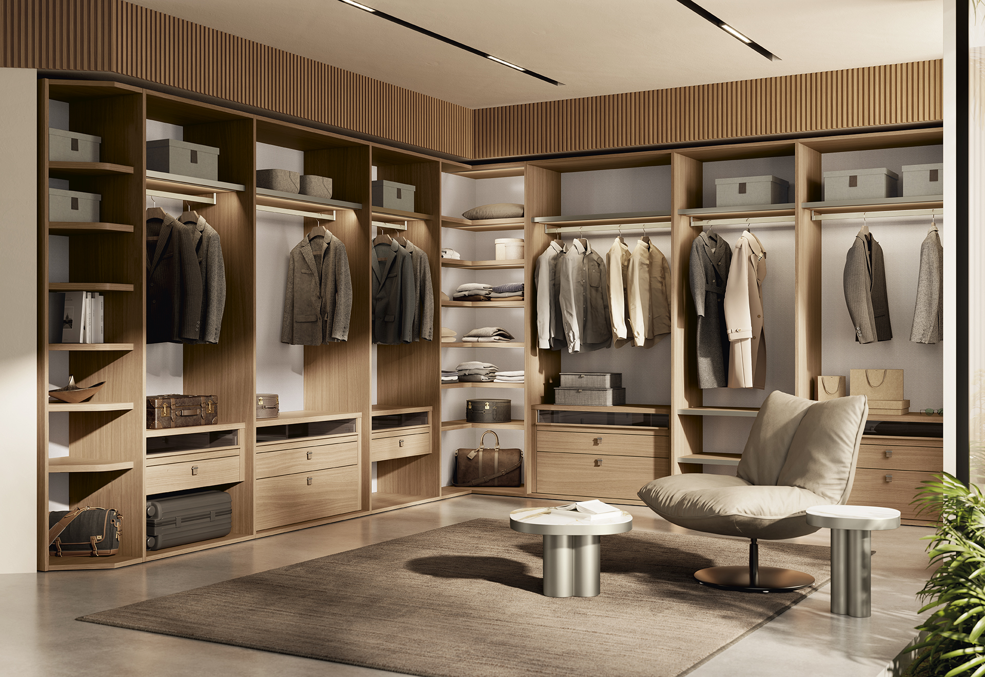 Eurocasa Profile Reflex Hinged Wardrobe3